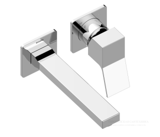 Встраиваемый смеситель для раковины Bossini Aki Z00731.030 хром